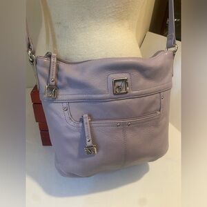Stone In The Mountain Purple Cross Body